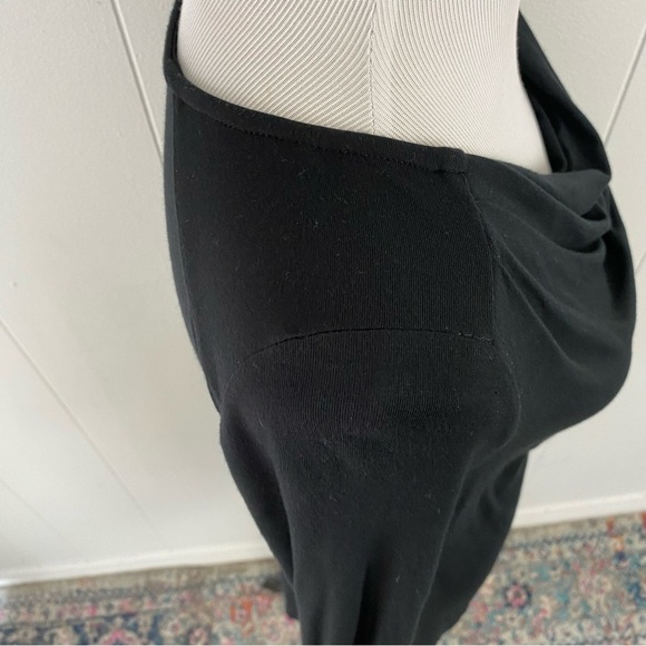 SOMA Loungewear Black Luxuriously Soft Black Cowl Neck Tunic Women's Size XS - Picture 9 of 15